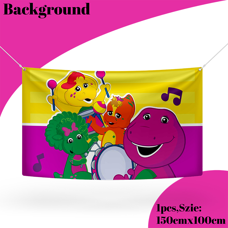 Dinozor Barney Parti Malzemele - Table Cloth Disposable incelemesi ve fiyatı