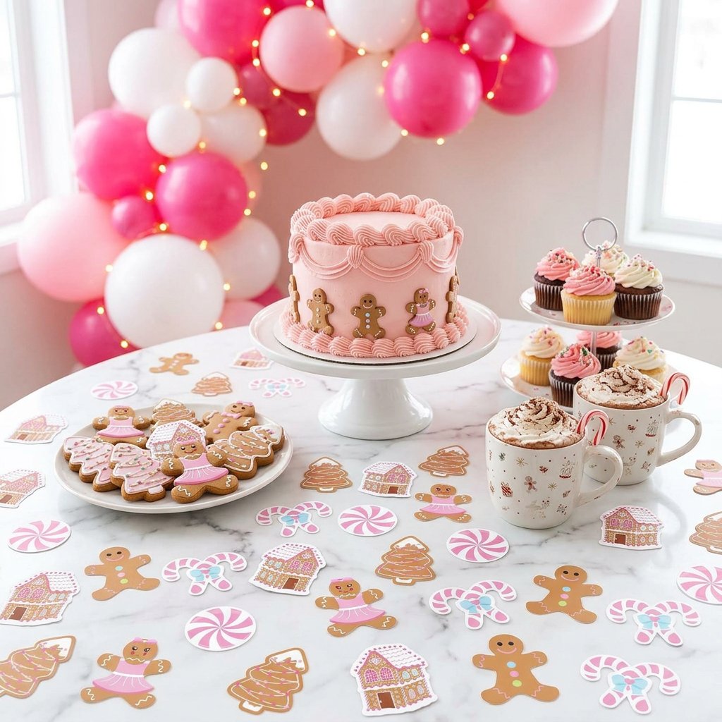 330 Adet Pembe Zencefilli Kura - Papercraft Supply Confetti incelemesi ve fiyatı