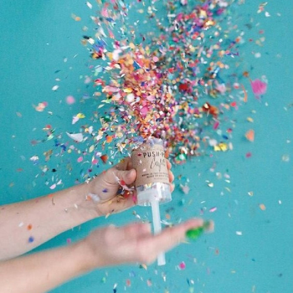 1 adet yuvarlak konfeti Popper - Confetti Cannon Tube incelemesi ve fiyatı